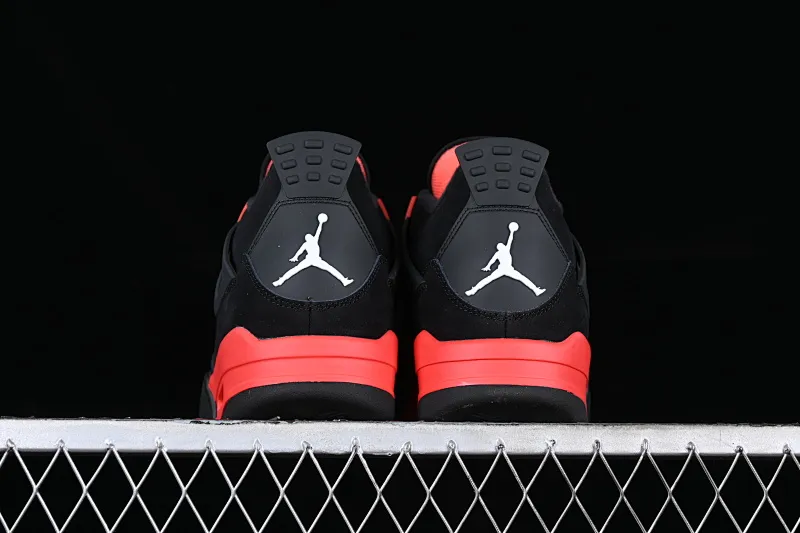 All categories Air Jordan Jordan series basketball shoes Air Jordan 4 GX foreign trade version Air Jordan 4 Retro "University Blue" AJ4 Joe 4 new black and red retro casual sports culture basketball shoes CT8527-016